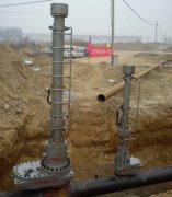 带压开孔施工现场