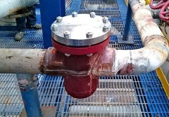 带压开孔施工现场