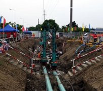 带压开孔施工现场