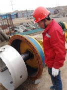 带压开孔施工现场