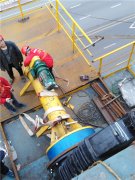 带压开孔施工现场