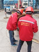 带压开孔施工现场